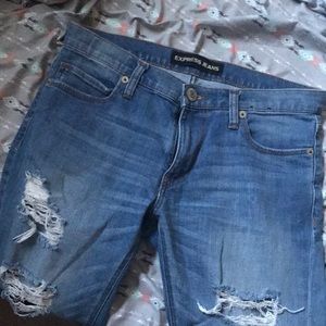 Express Girlfriend Jeans — Size 4